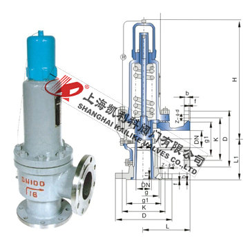 A41H,A41Y彈簧微啟封閉式安全閥